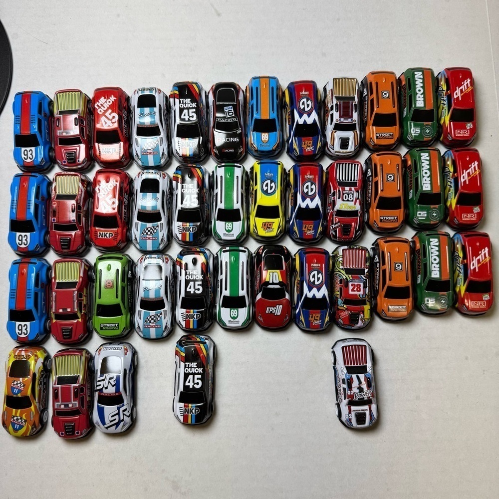 41 Mini Car Modal Pull Back Car Toys
